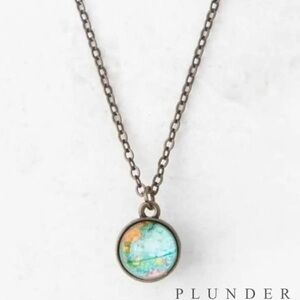 Plunder | World Traveler Globe Pendant Necklace